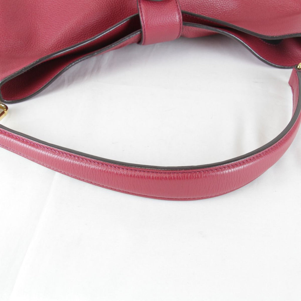 Fendi Price Endi Pink Shoulder Bag Leather — view 8