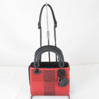 Dior Price Shoulder Bag Leather Rhinestone