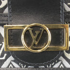 Louis Vuitton Price Jacquard Portefeuille Dauphine Shoulder Bag Canvas Leather — view 6