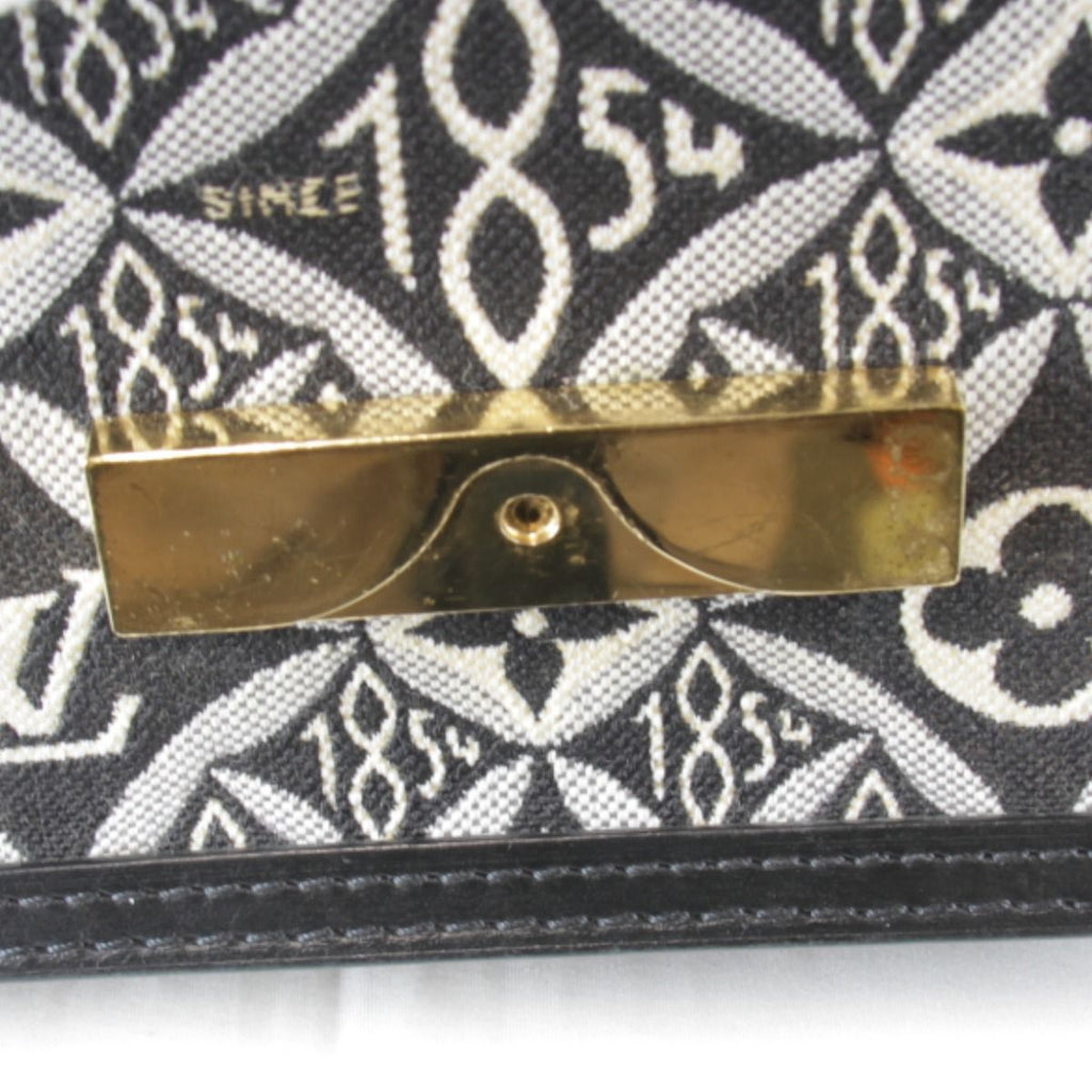 Louis Vuitton Price Jacquard Portefeuille Dauphine Shoulder Bag Canvas Leather — view 7