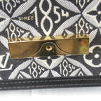 Louis Vuitton Price Jacquard Portefeuille Dauphine Shoulder Bag Canvas Leather — view 7