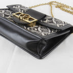 Louis Vuitton Price Jacquard Portefeuille Dauphine Shoulder Bag Canvas Leather — view 5