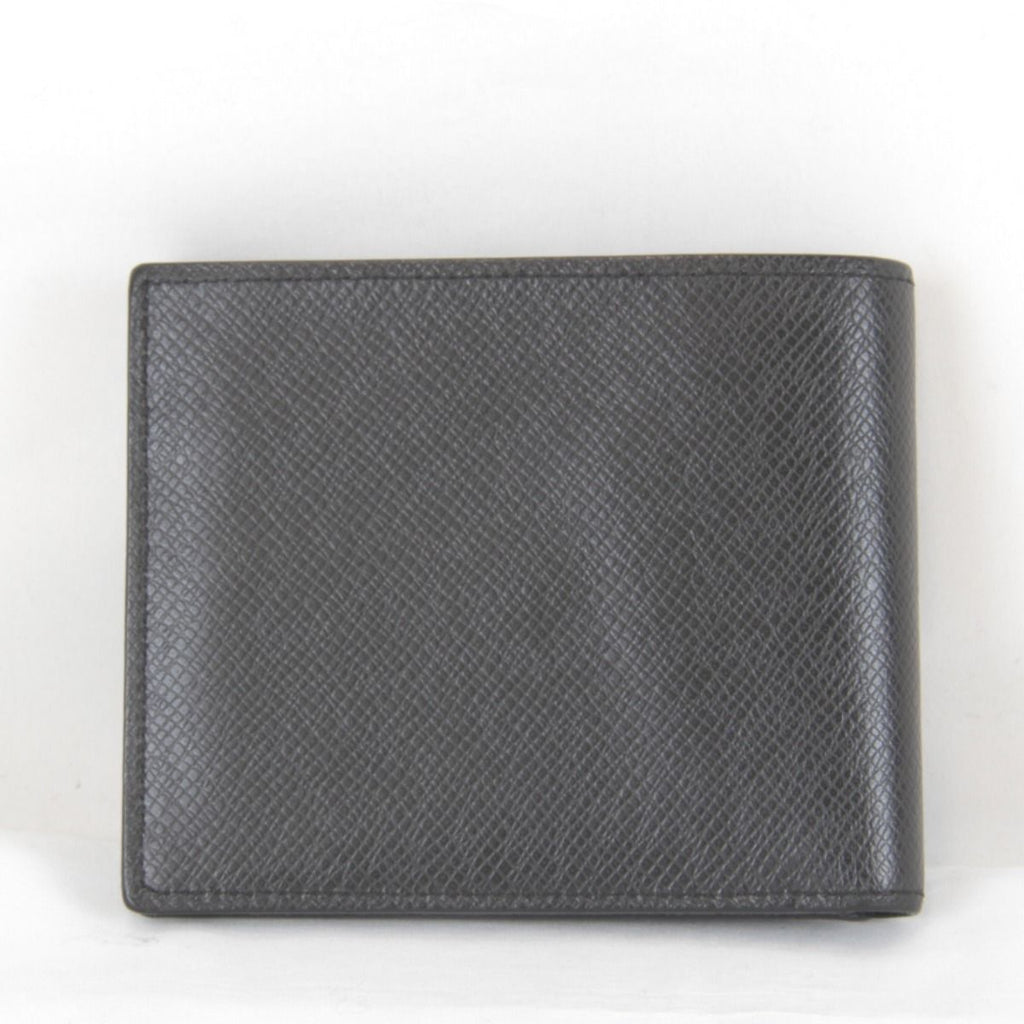Louis Vuitton Price Portefeuille Americano NM Box Bifold Wallet Taiga Black — view 2