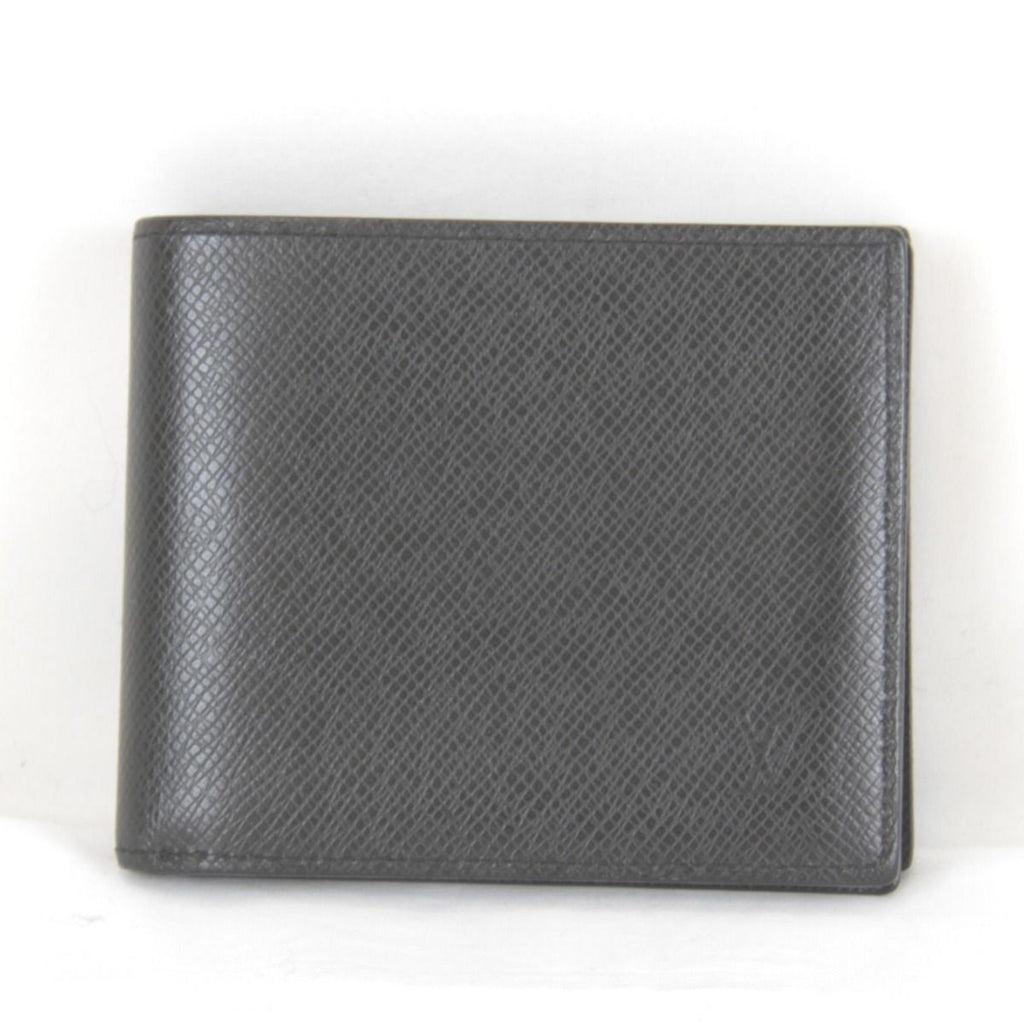 Louis Vuitton Price Portefeuille Americano NM Box Bifold Wallet Taiga Black