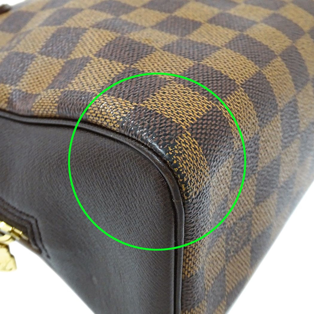 Louis Vuitton Bag Damier Handbag Brera Brown — view 7