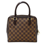 Louis Vuitton Bag Damier Handbag Brera Brown — view 2