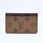 Louis Vuitton Card Case Porte Cartes Simple Monogram Brown — view 2