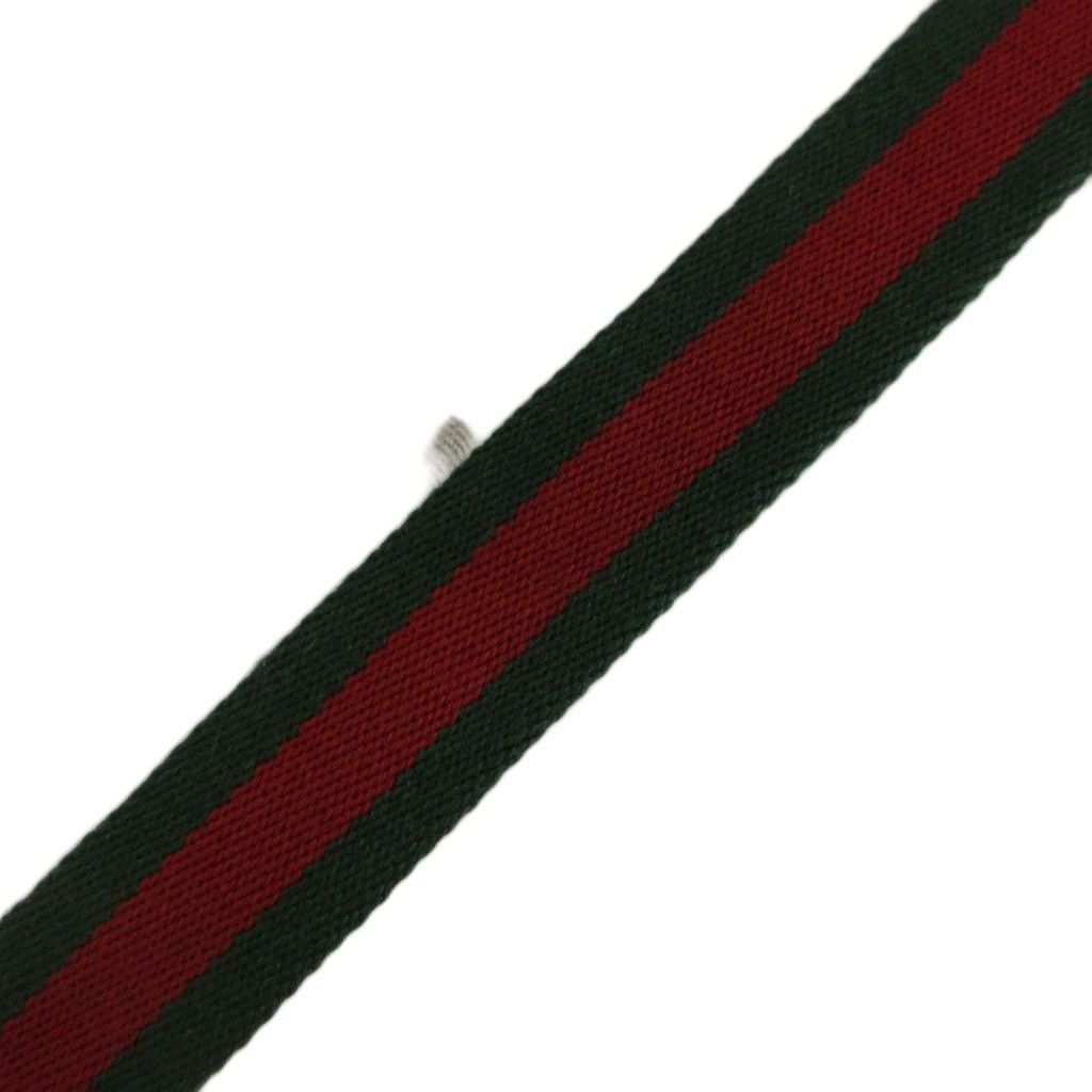 Gucci Ring Belt Canvas Sherry Line Logo Round — view 4