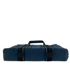 Hermes Tote Troca Horizontal MM Blue Navy Black Leather — view 5