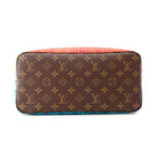 Louis Vuitton Tote Monogram Pumpkin LV Yk Neverfull MM Pouch Included Yayoi — view 3