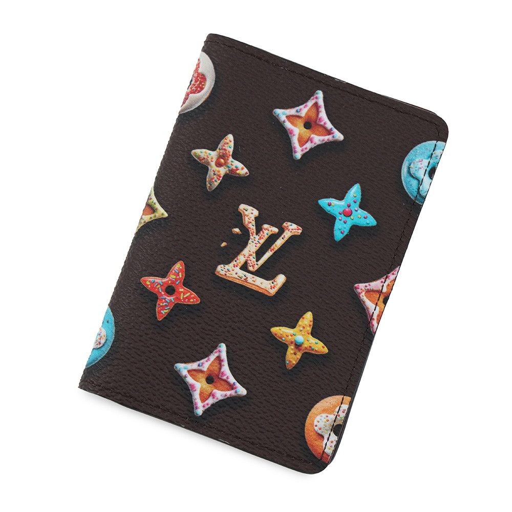 Louis Vuitton Card Case Monogram Donut Organizer de Poche