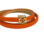 Loewe Bangle Twist Double Bracelet Orange Yellow Set — view 4