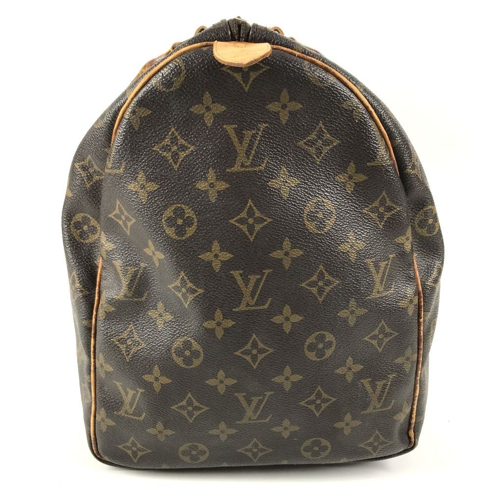 Louis Vuitton Boston Bag Keepall 50 Monogram Canvas Brown — view 3