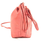 Loewe Shoulder Bag Anagram Logo Nappa Leather Red Pink — view 3