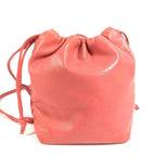 Loewe Shoulder Bag Anagram Logo Nappa Leather Red Pink — view 2