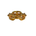 Hermes Scarf Ring Chaine D'ancre Pink Gold