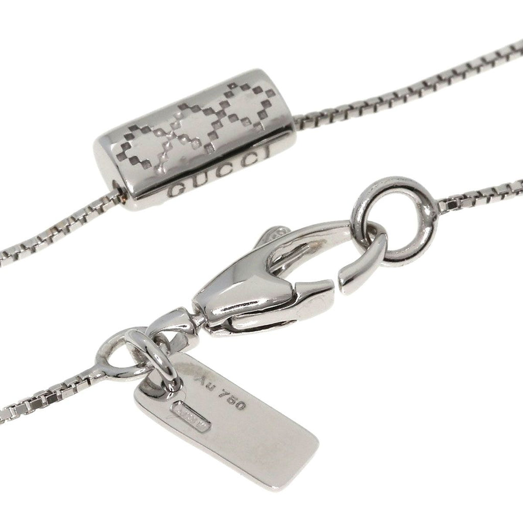Gucci Diamantissima Diamond Necklace 18k White Gold — view 2