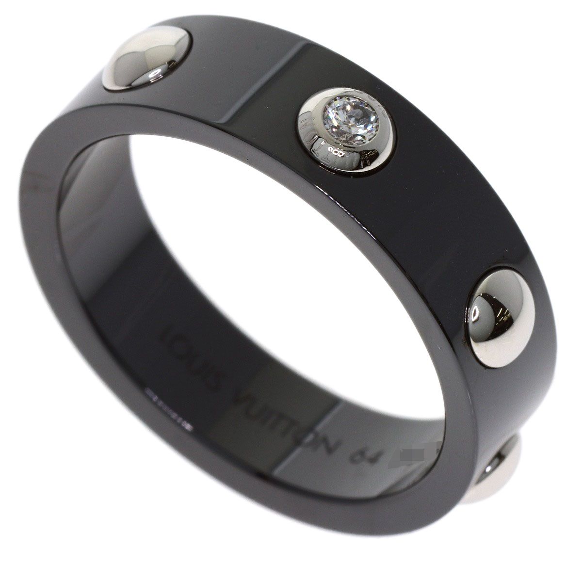 Louis Vuitton Petite Bague Diamond 64 Ring Ceramic