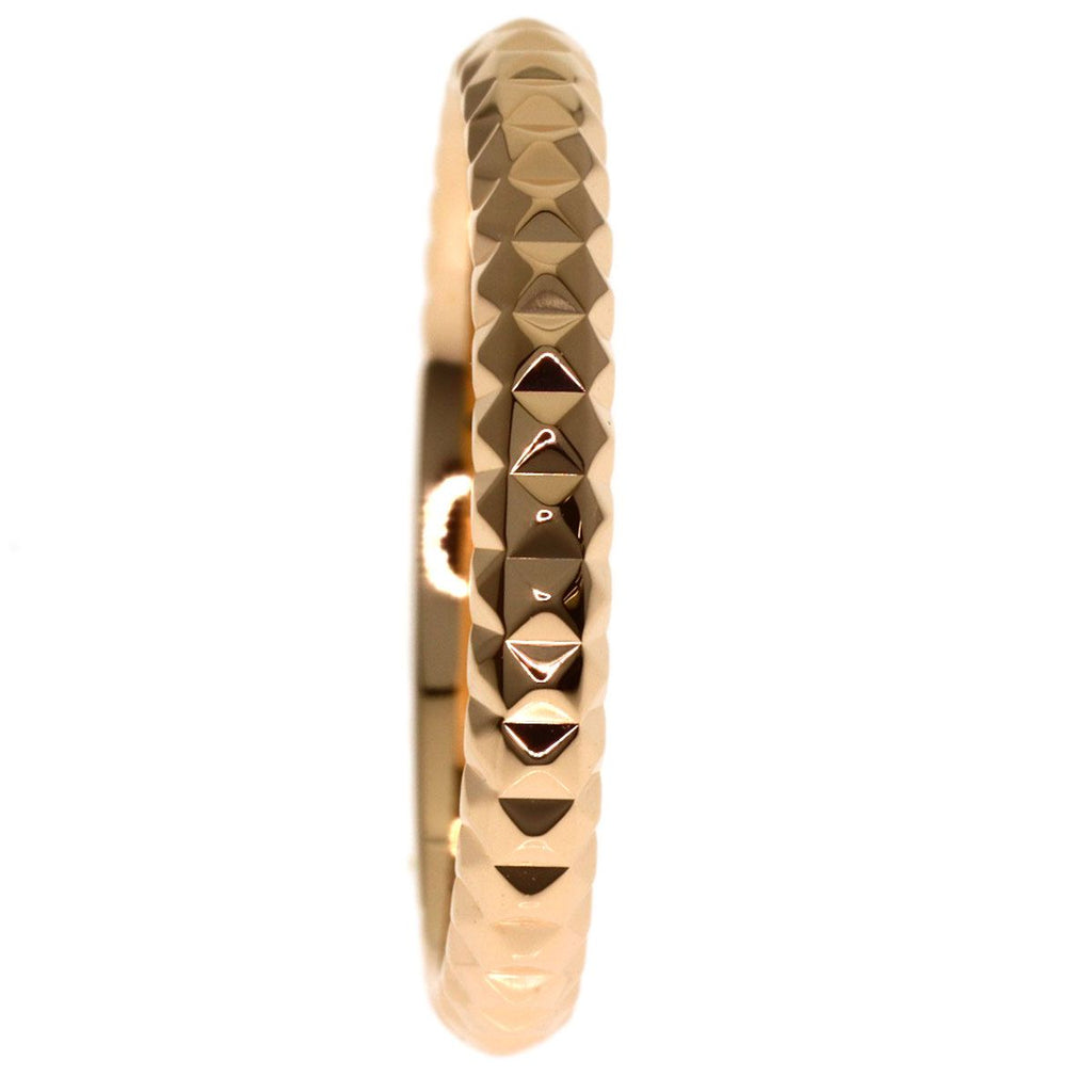 Celine Inner Saffiano Ring 18k Pink Gold — view 3