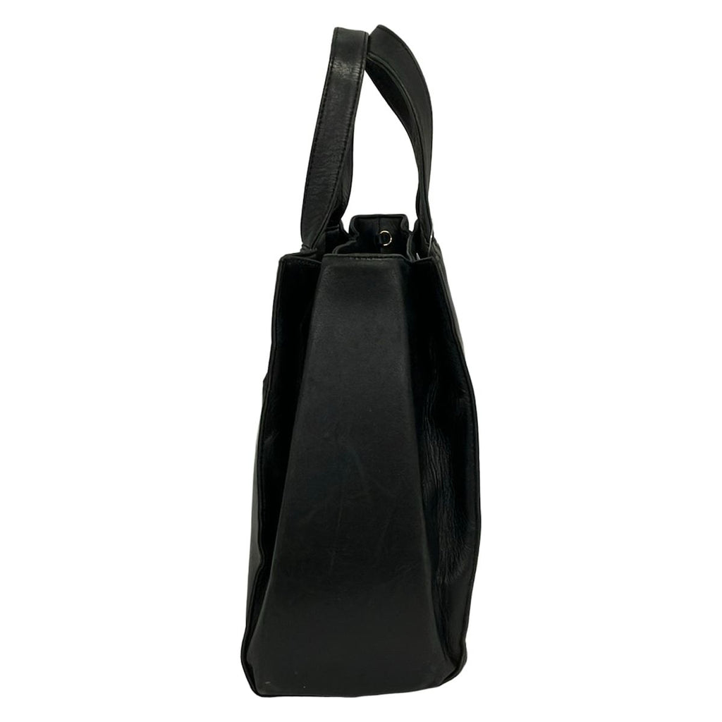 Loewe Handbag Black Leather — view 4