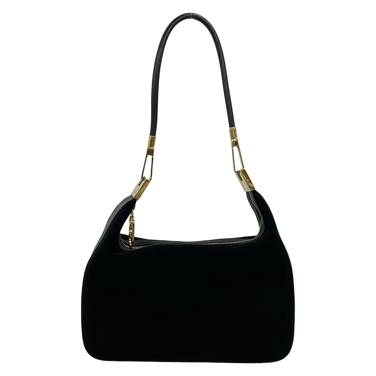 Gucci Shoulder Bag Black Leather