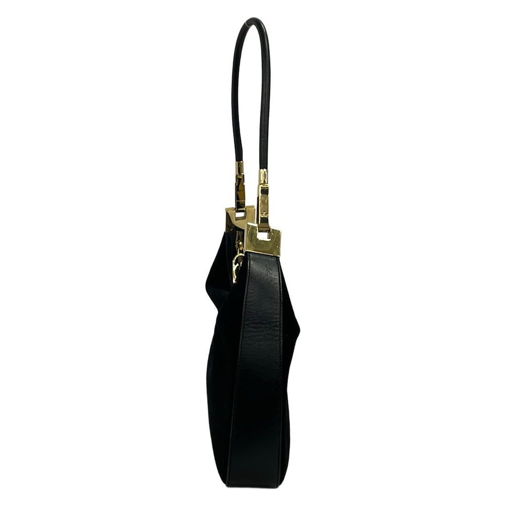 Gucci Shoulder Bag Black Leather — view 4