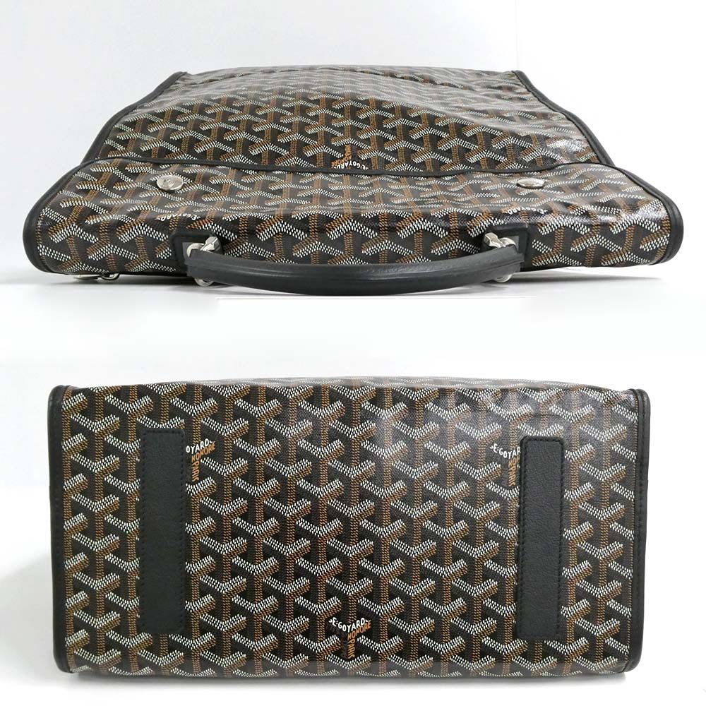 Goyard Saint Leger Backpack Handbag 2-Way Black — view 4