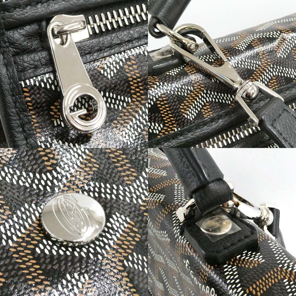 Goyard Saint Leger Backpack Handbag 2-Way Black — view 7