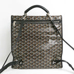 Goyard Saint Leger Backpack Handbag 2-Way Black — view 2