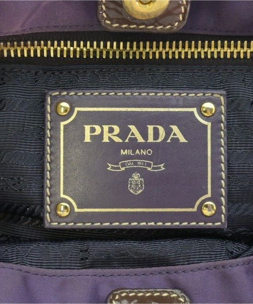 Prada Tote Purple — view 4