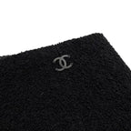 Chanel Trapezoid Skirt CC Logo 36 Black — view 7