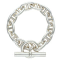 Hermes Chaine D'ancre TGM Silver Bracelet
