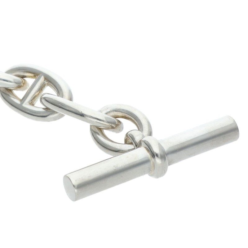 Hermes Chaine D'ancre TGM Silver Bracelet — view 4