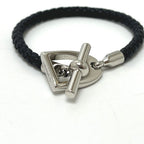 Hermes Bracelet Etrier SS Silveri Black — view 2