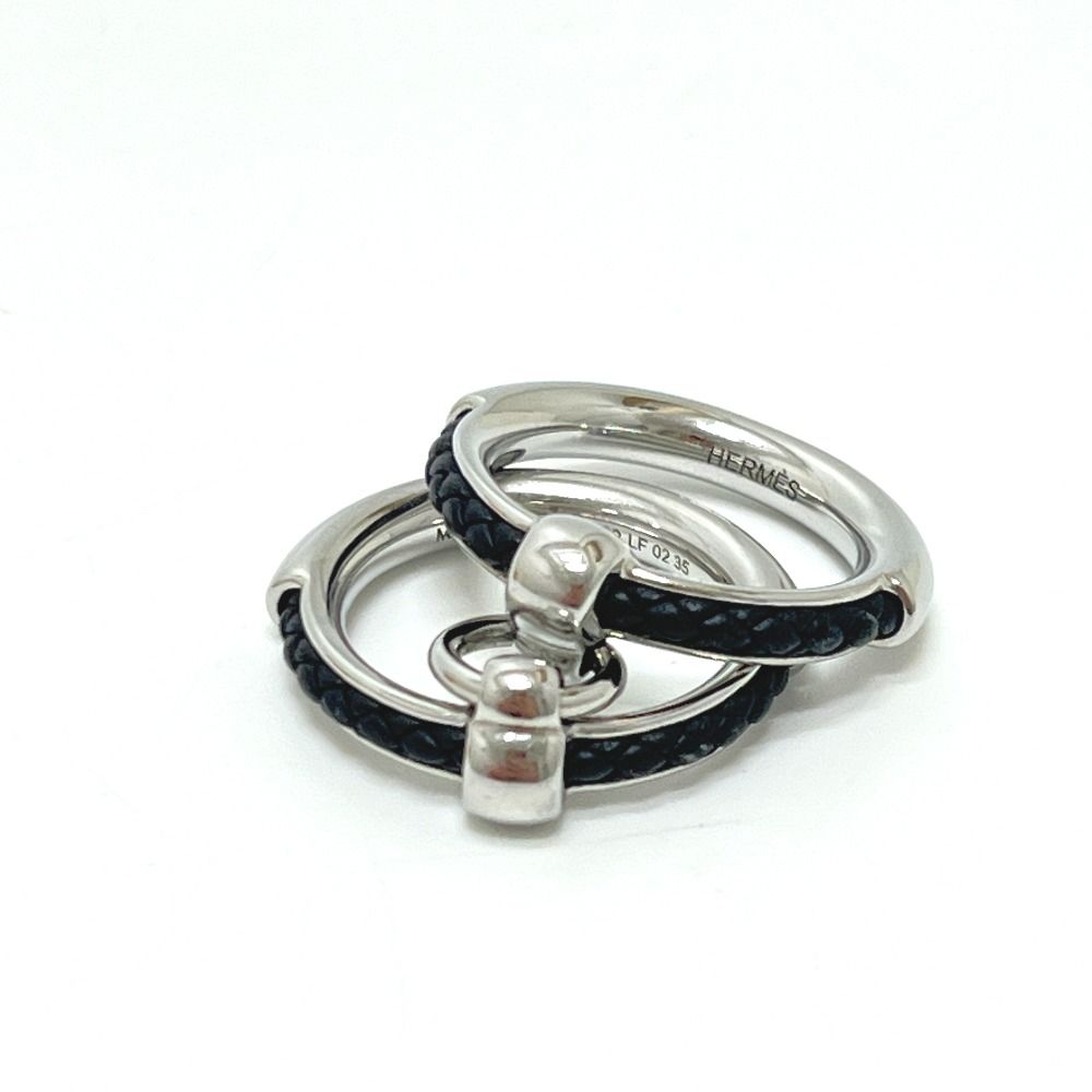 Hermes Ring Flibustier Metal Silver