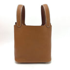 Hermes Handbag Picotin Lock PM Barenia Fauve — view 3