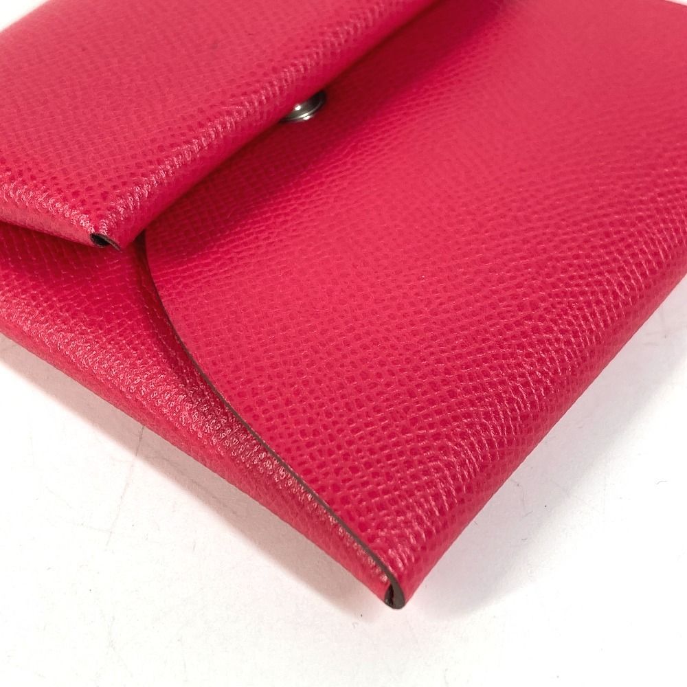 Hermes Coin Case Bastia Epsom Rose Mexico Pink — view 7