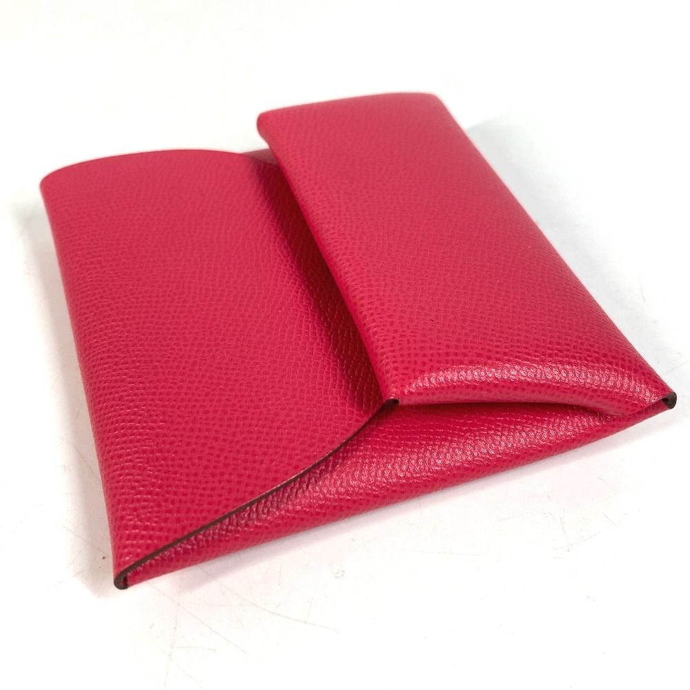 Hermes Coin Case Bastia Epsom Rose Mexico Pink — view 4
