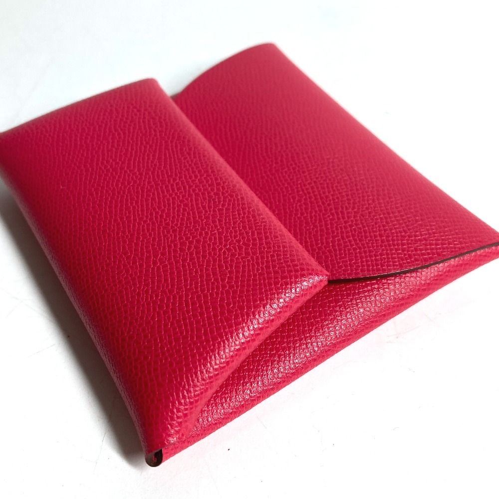 Hermes Coin Case Bastia Epsom Rose Mexico Pink — view 6