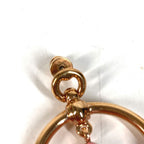 Hermes Earrings Loup Medle PM Leather Pink — view 5