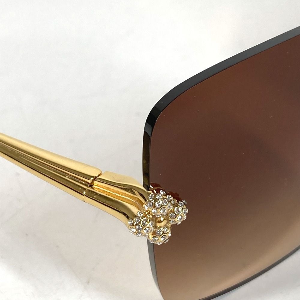 Louis Vuitton Sunglasses LV Comet Square Metal Brown Eyewear — view 3