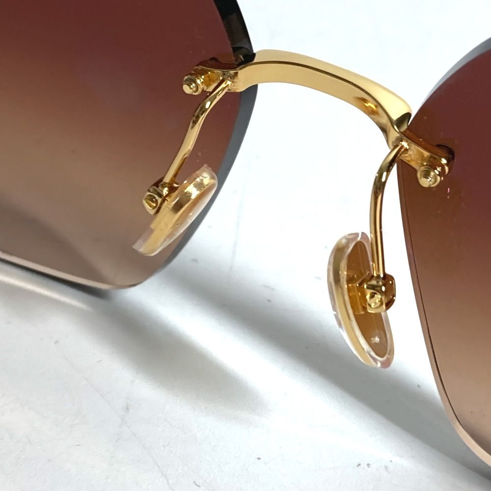 Louis Vuitton Sunglasses LV Comet Square Metal Brown Eyewear — view 4