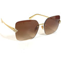 Louis Vuitton Sunglasses LV Comet Square Metal Brown Eyewear
