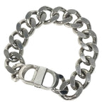 Dior Bracelet CD Logo Metal Silver