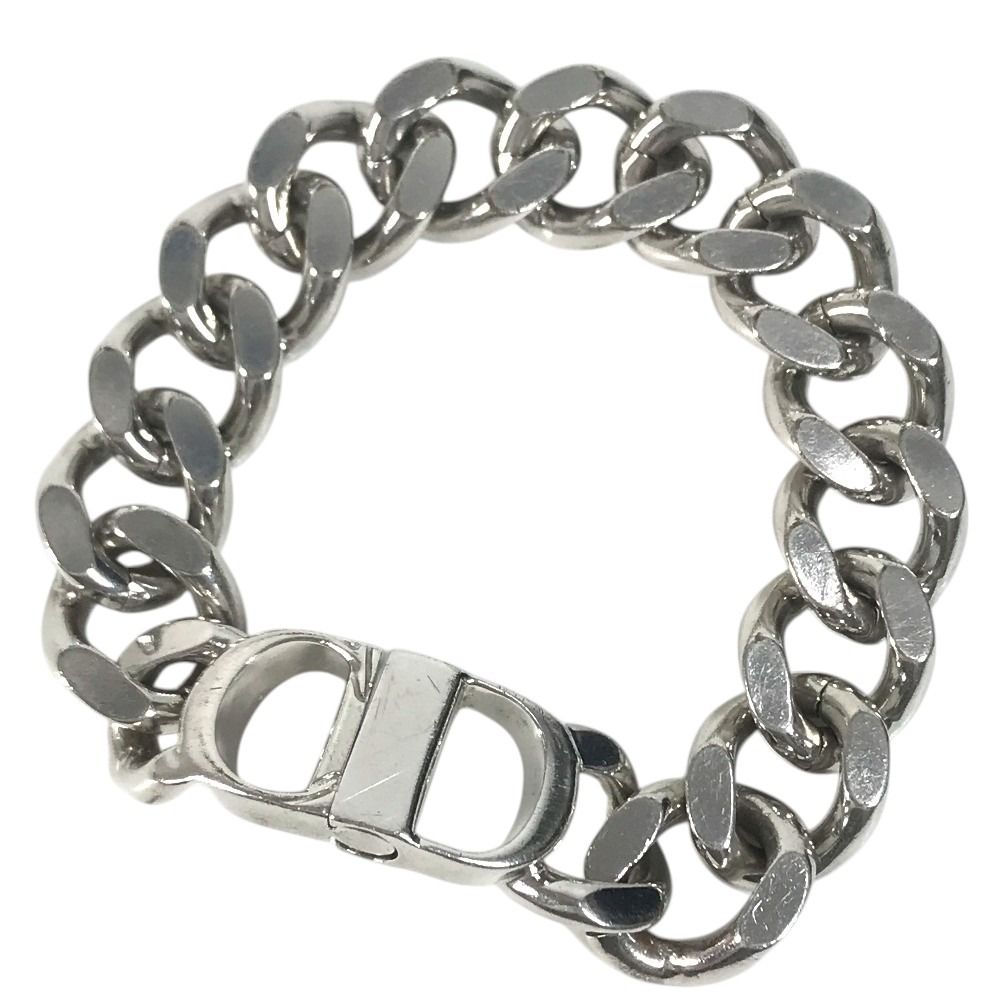 Dior Bracelet CD Logo Metal Silver