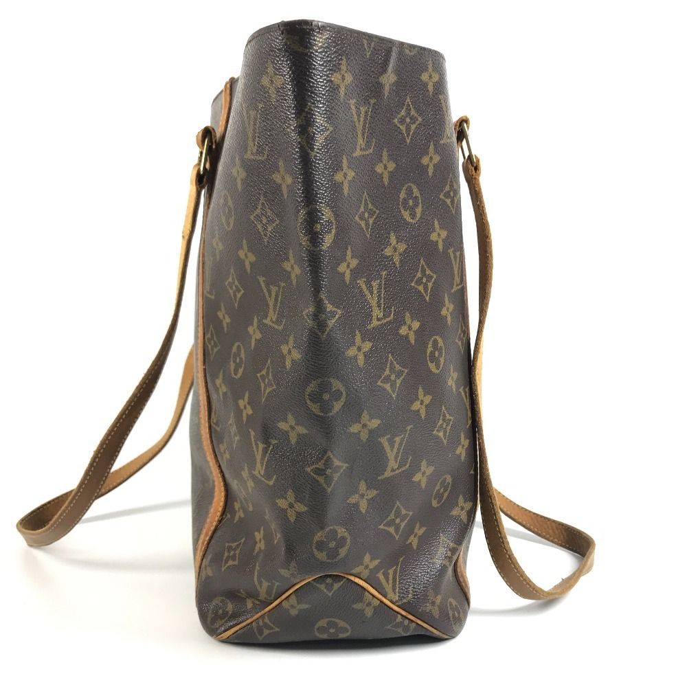 Louis Vuitton Shoulder Bag Sac Shopping Monogram Canvas Brown — view 3