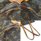 Louis Vuitton Shoulder Bag Sac Shopping Monogram Canvas Brown — view 7