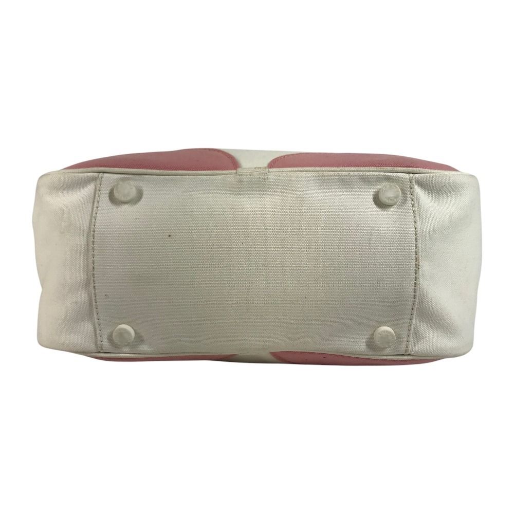 Chanel Handbag CC Logo Marshmallow Canvas Pink — view 5