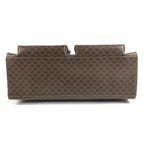 Celine Handbag Macadam Logo Leather Brown — view 5