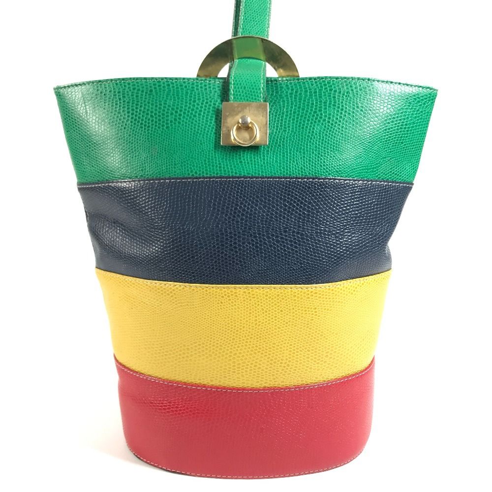 Celine Shoulder Bag Circle Logo Bucket — view 3